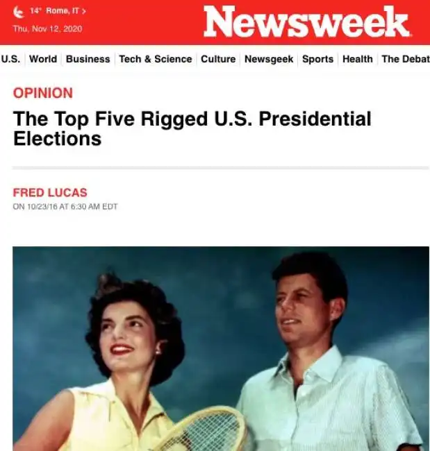 elezioni truccate usa newsweek