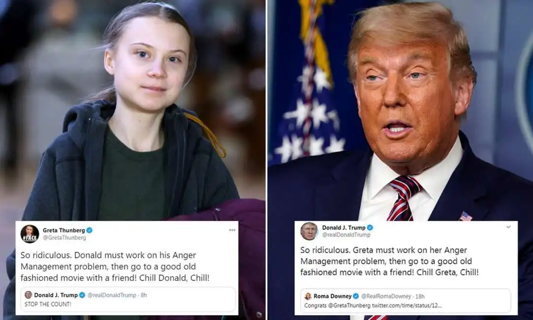 greta thunberg donald trump 