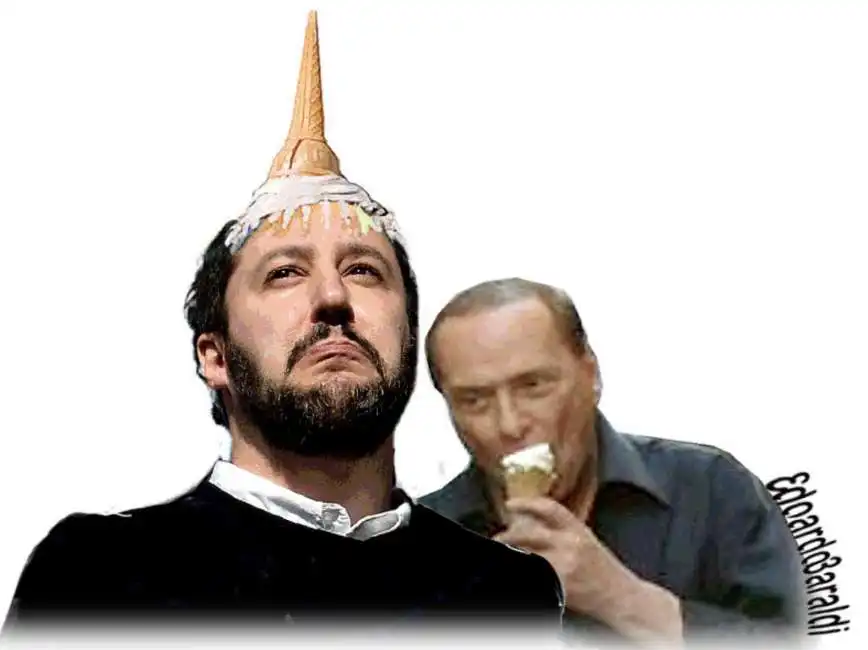 matteo salvini silvio berlusconi