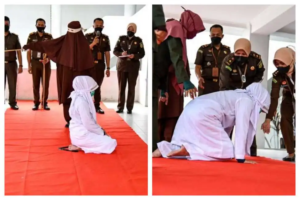 algojo frusta frustate indonesia sharia