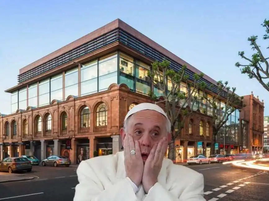 bergoglio papa francesco sloane square londra