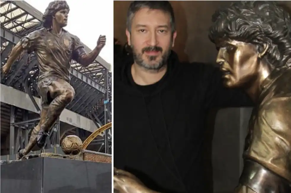 domenico sepe statua maradona 