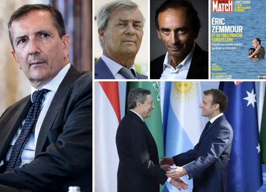 eric zemmour luigi gubitosi mario draghi emmanuel macron vincent bollore bollore' 