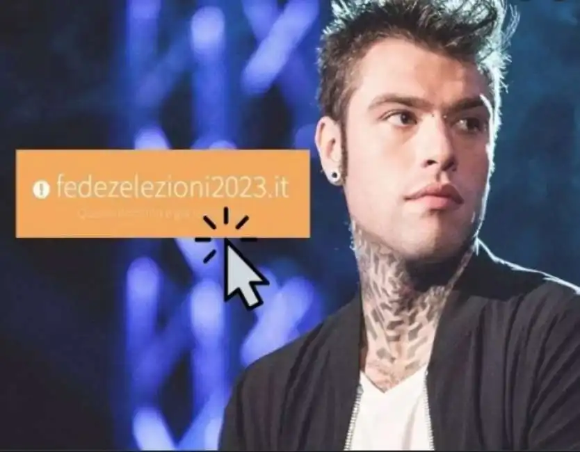 fedez elezioni politica