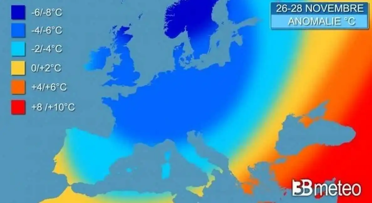 freddo polare meteo