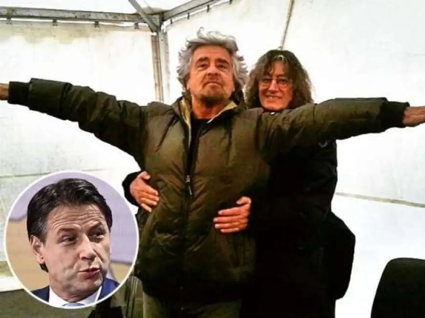 giuseppe conte gianroberto casaleggio beppe grillo