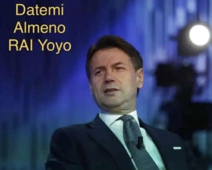 giuseppe conte rai yoyo viale mazzini 