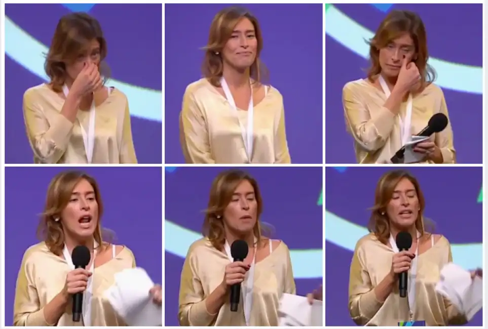 maria elena boschi leopolda