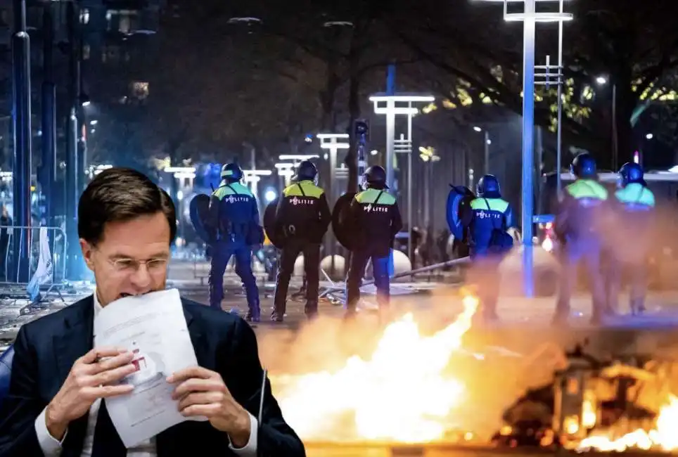 mark rutte olanda paesi bassi  no vax