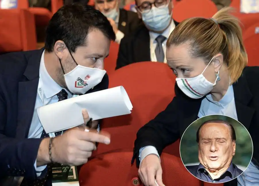 matteo salvini giorgia meloni silvio berlusconi 