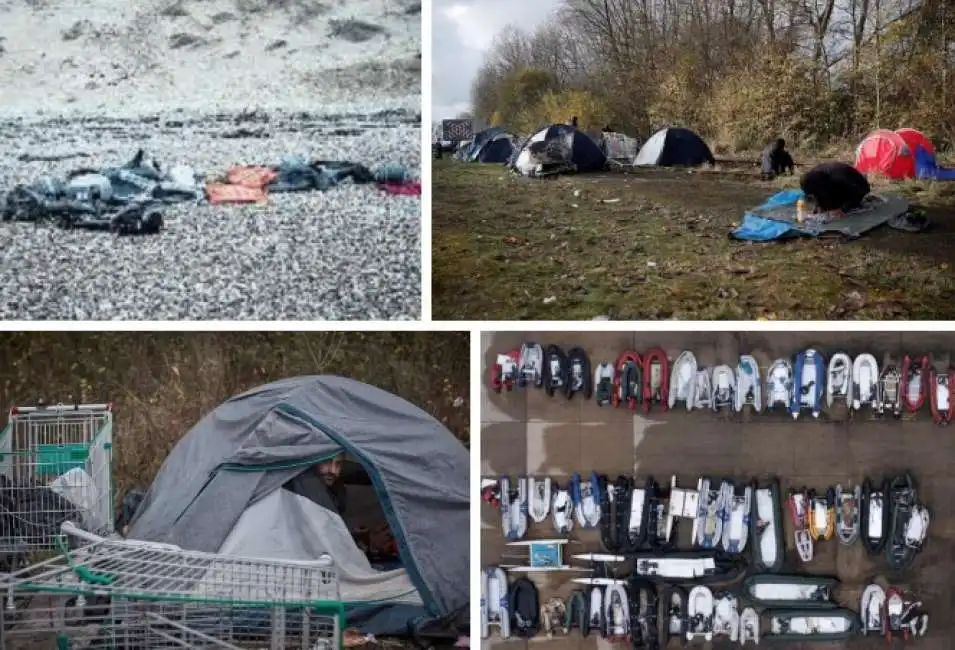 migranti manica calais