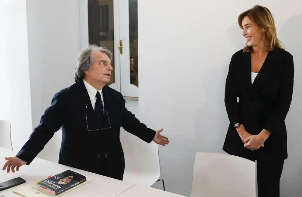 renato brunetta maria elena boschi 