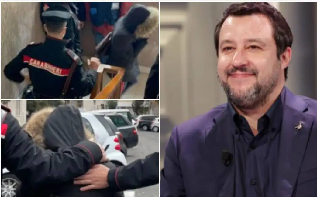 salvini abusiva che ha occupato una casa a roma 