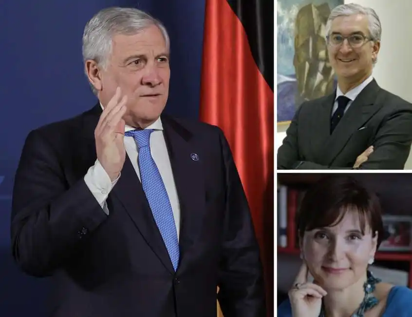 antonio tajani francesco genuardi cecilia piccioni 