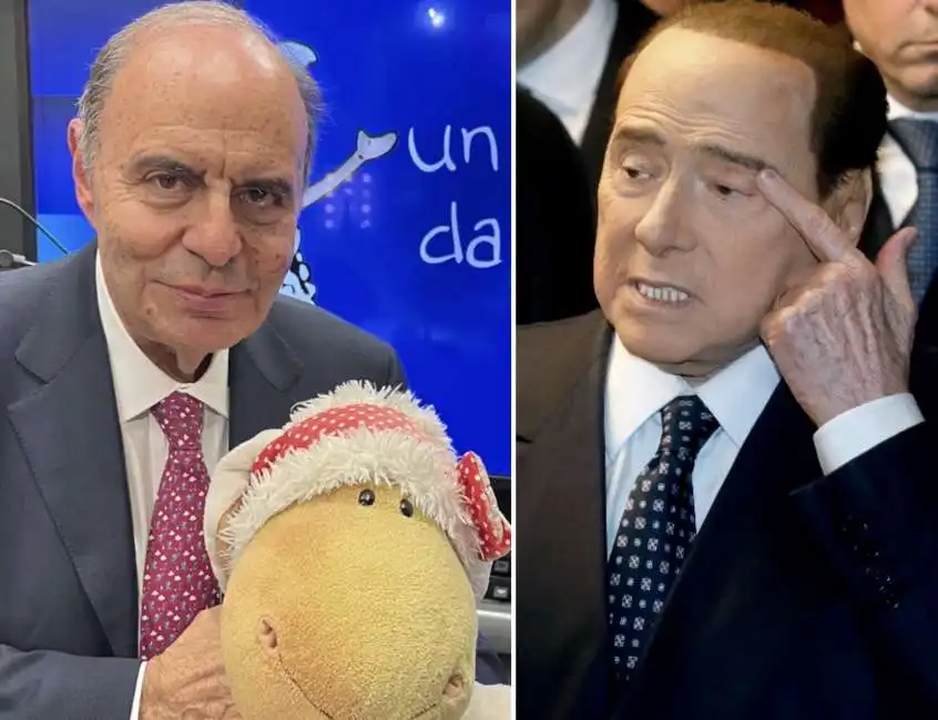 bruno vespa silvio berlusconi 