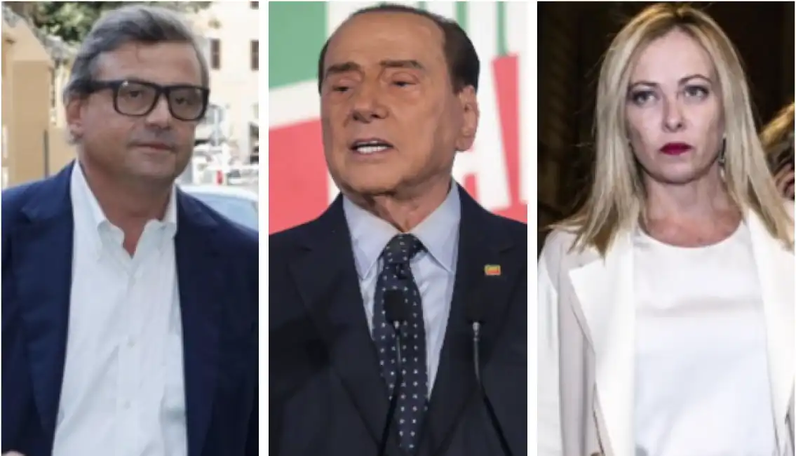 calenda berlusconi meloni