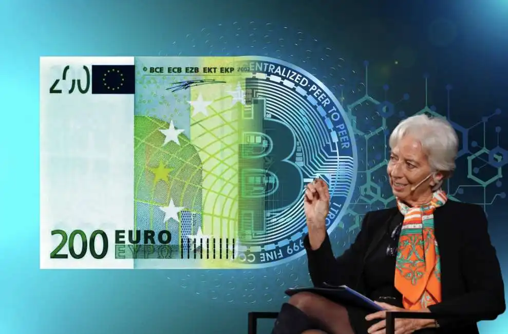 christine lagarde cripto euro digitale 