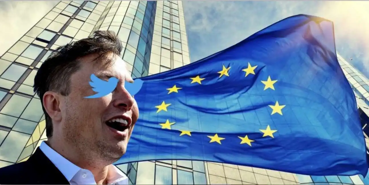 elon musk ue unione europea twitter