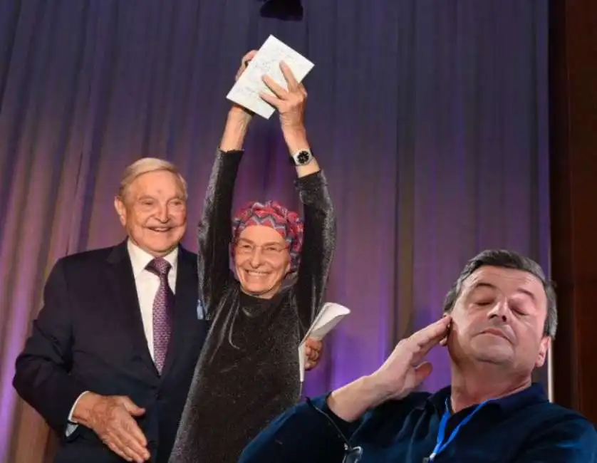 george soros emma bonino carlo calenda 