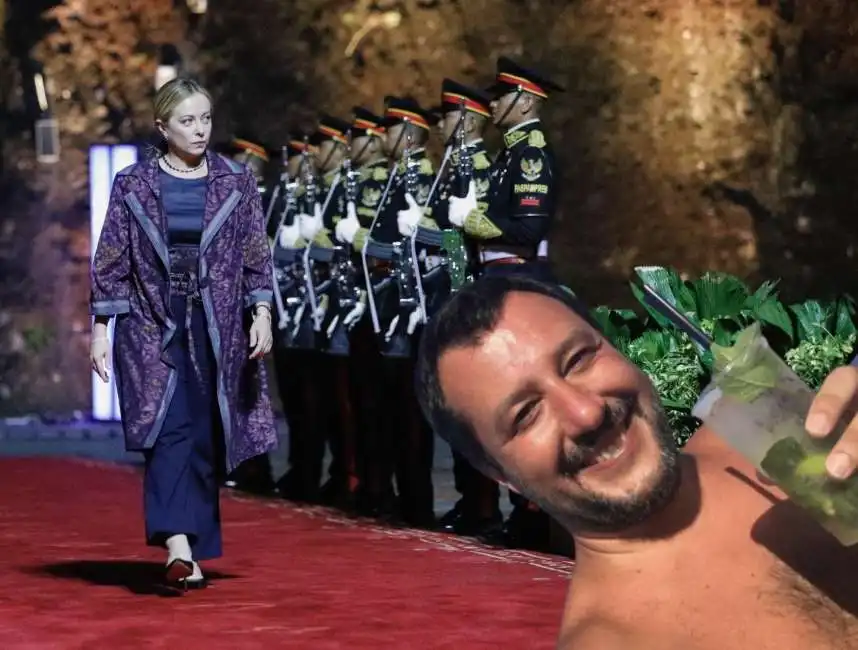 giorgia meloni matteo salvini