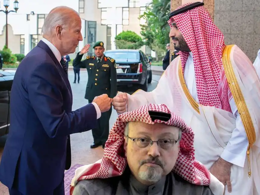 joe biden mohammed bin salman jamal khashoggi 