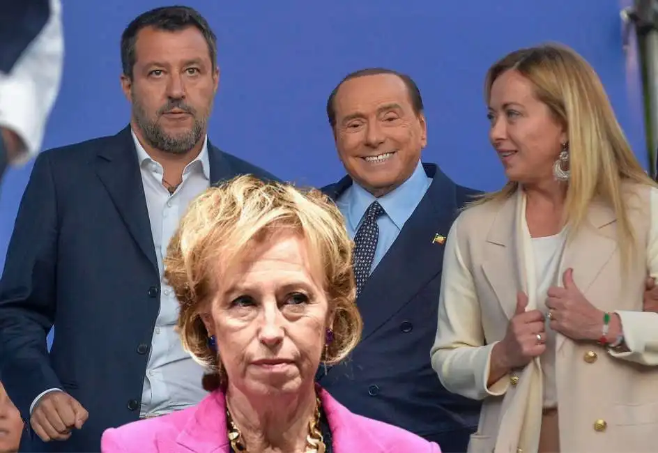 letizia moratti meloni salvini berlusconi