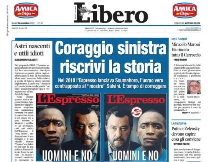 libero aboubakar soumahoro matteo salvini l espresso marco damilano 