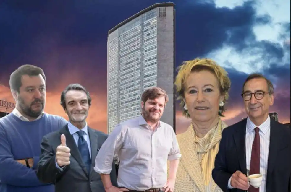 lombardia pirellone letizia moratti majorino beppe sala matteo salvini attilio fontana 