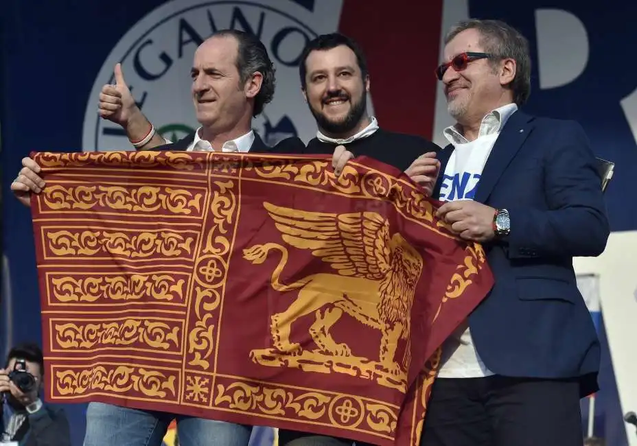 luca zaia matteo salvini roberto maroni