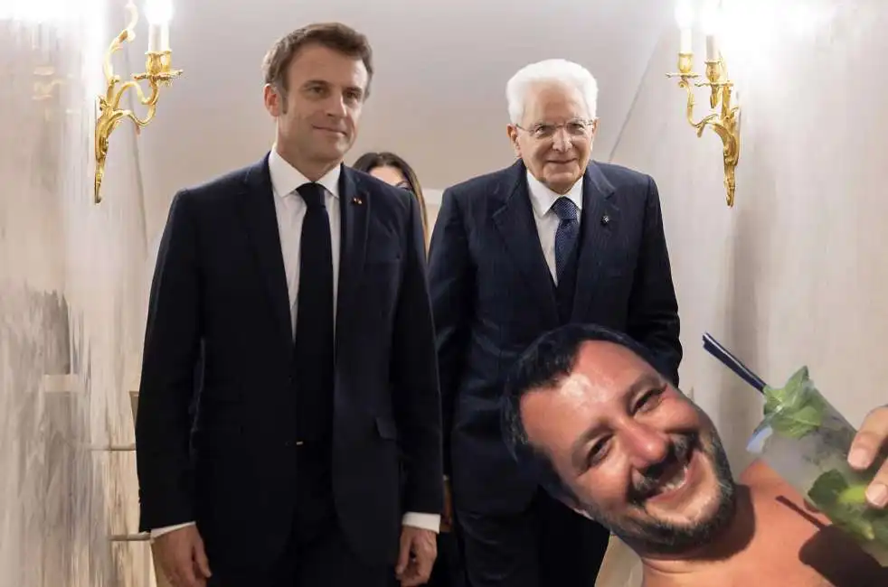 macron mattarella salvini 