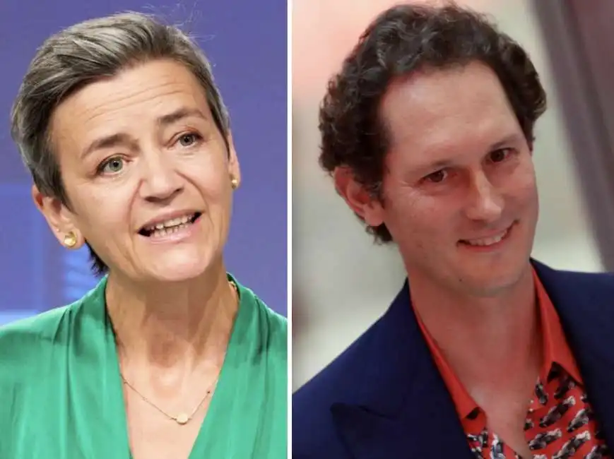 margrethe vestager john elkann