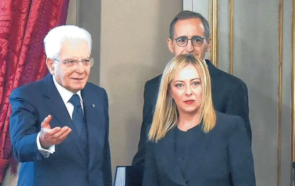 mattarella e meloni