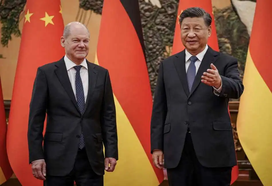 olaf scholz xi jinping 