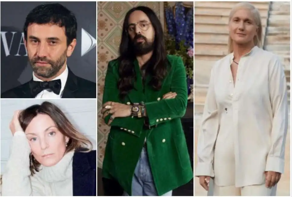 phoebe philo riccardo tisci alessandro michele maria grazia chiuri