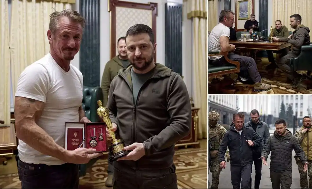 sean penn volodymyr zelensky 