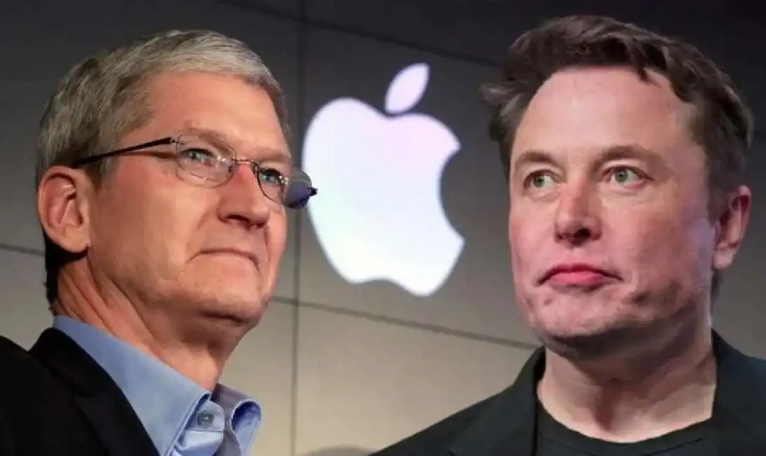 tim cook elon musk apple