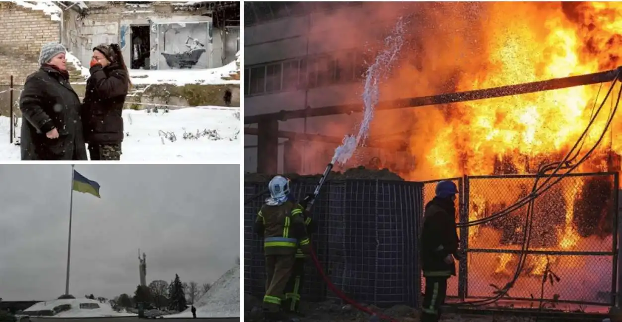 ucraina blackout neve freddo