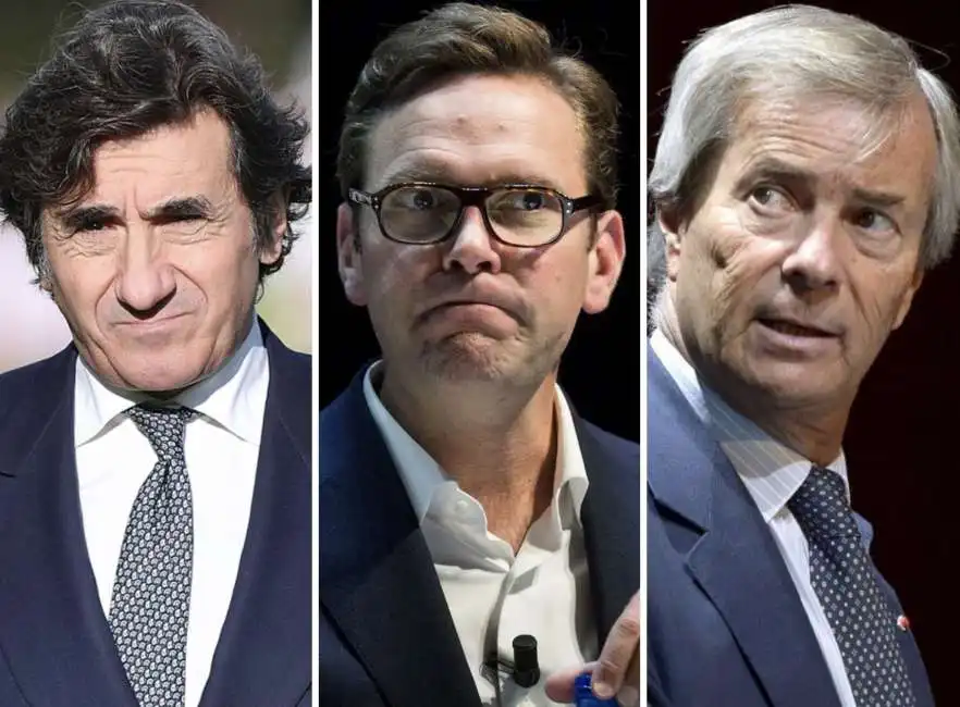 urbano cairo james murdoch vincent bollore 