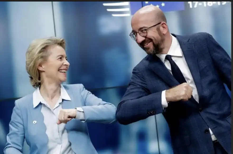 ursula von der leyen charles michel