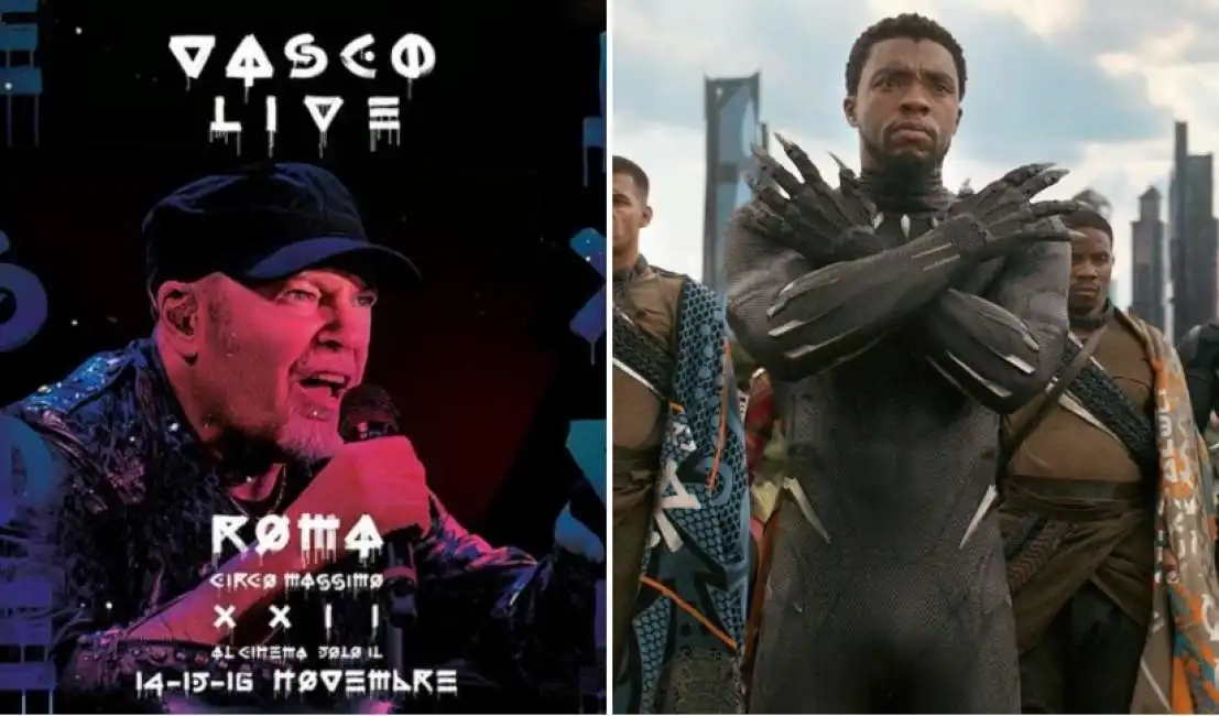 vasco rossi live circo massimo black panther wakanda forever