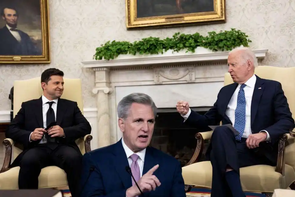 volodymyr zelensky kevin mccarthy joe biden 