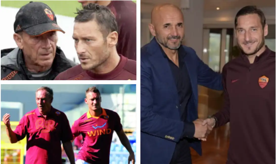 zeman totti spalletti