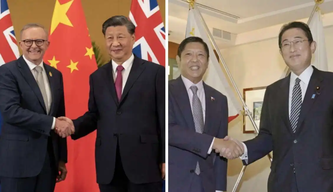 anthony albanese - xi jinping ferdinand marcos jr - fumio kishida 2