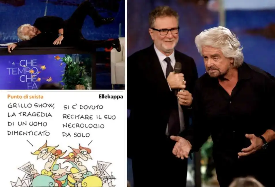 beppe grillo a che tempo che fa - fabio fazio