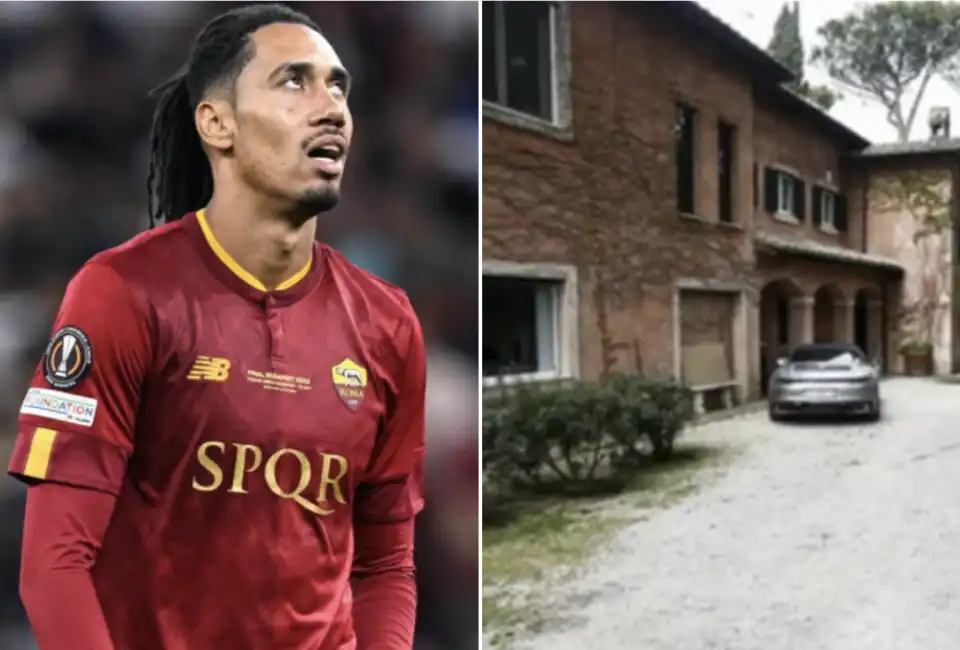 chris smalling villa appia antica