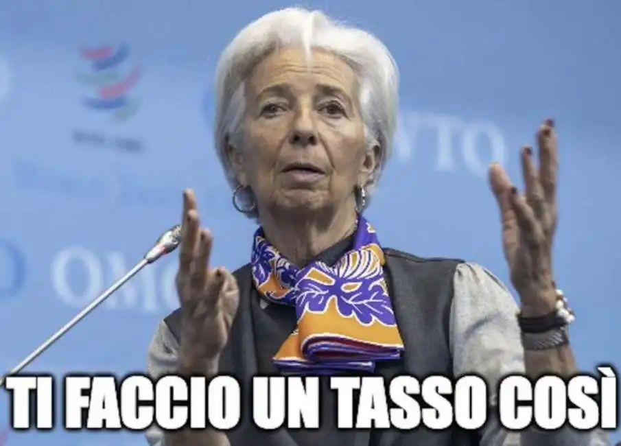 christine lagarde tassi rialzo christine lagarde tasso tassi bce

