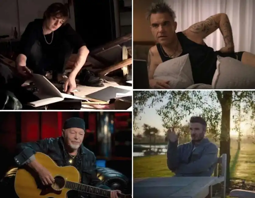 documentari beckham robbie williams vasco rossi pete doherty