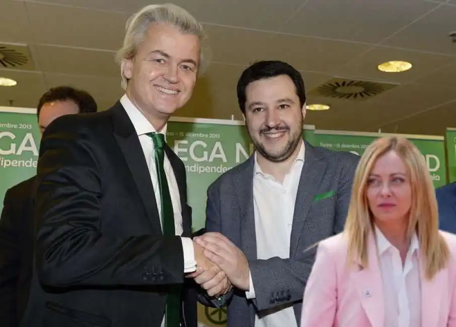 geert wilders matteo salvini giorgia meloni