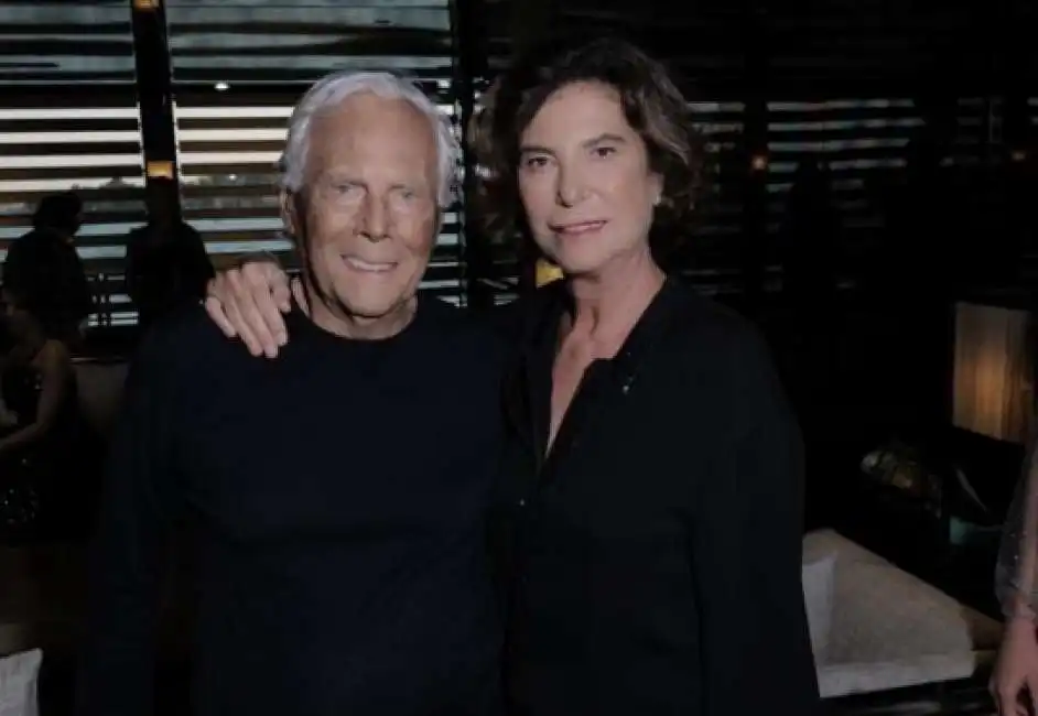 giorgio e silvana armani