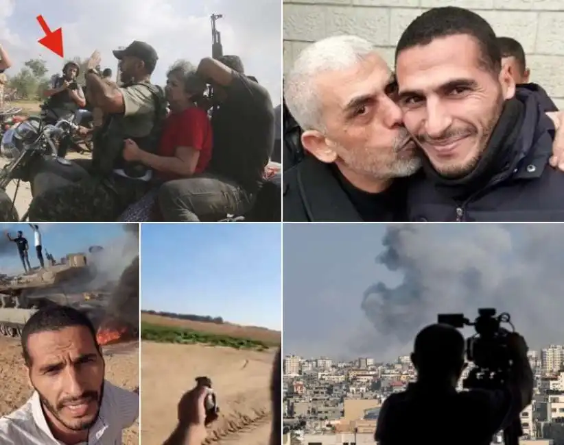 giornalisti gaza fotoreporter hassan eslaiah